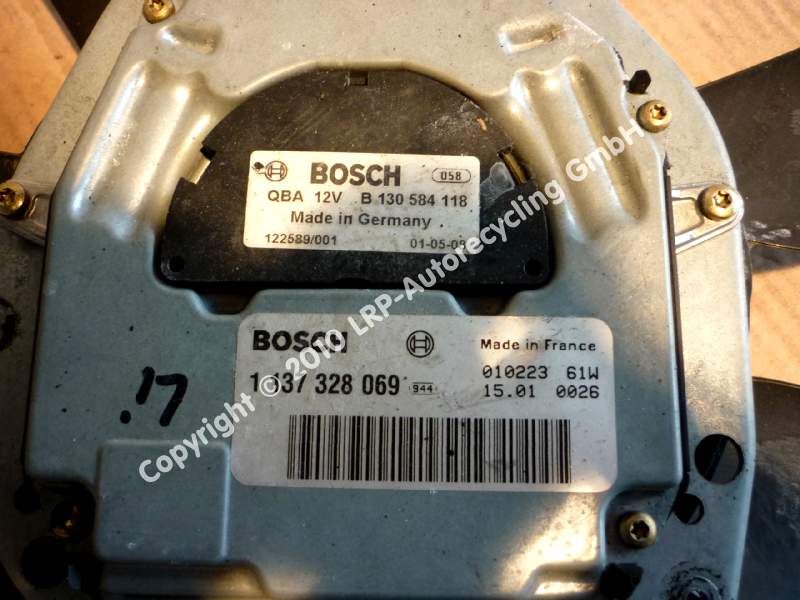 Audi A8 4E D3 Bj.2002 original Elekrolüfter Bosch B130584118 3.7 V8